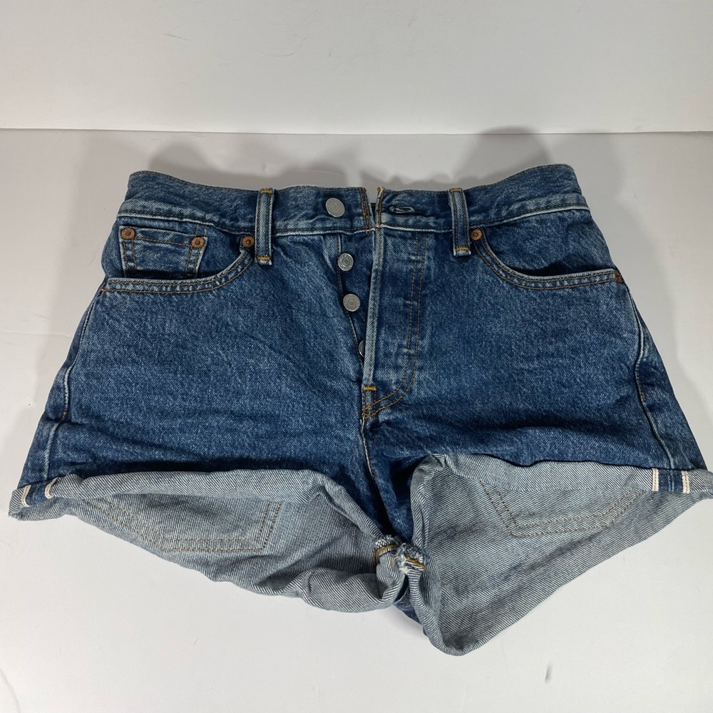 Levi’s denim button fly shorts